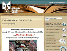Tablet Screenshot of bibliotekaleba.pl